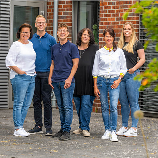 Team Servicecenter der Stadtwerke Schüttorf Emsbüren